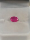 NATURAL EARTH MINED GGL CERTIFIED GEM TESTED HEATED OVAL PINK SAPPHIRE 3.32 CTS. — photo 2