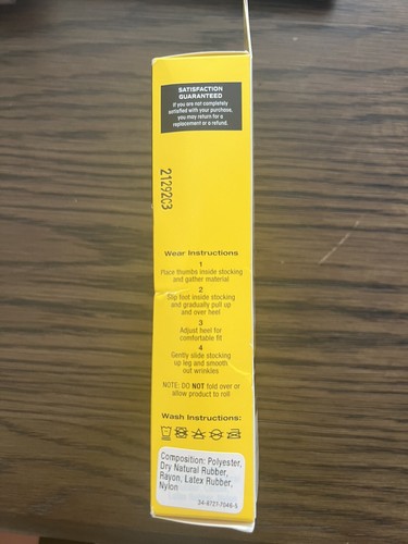 Futuro Open Toe/Heel Knee Length Medical Compression Stocking Unisex Medium - 第 3/4 張圖片