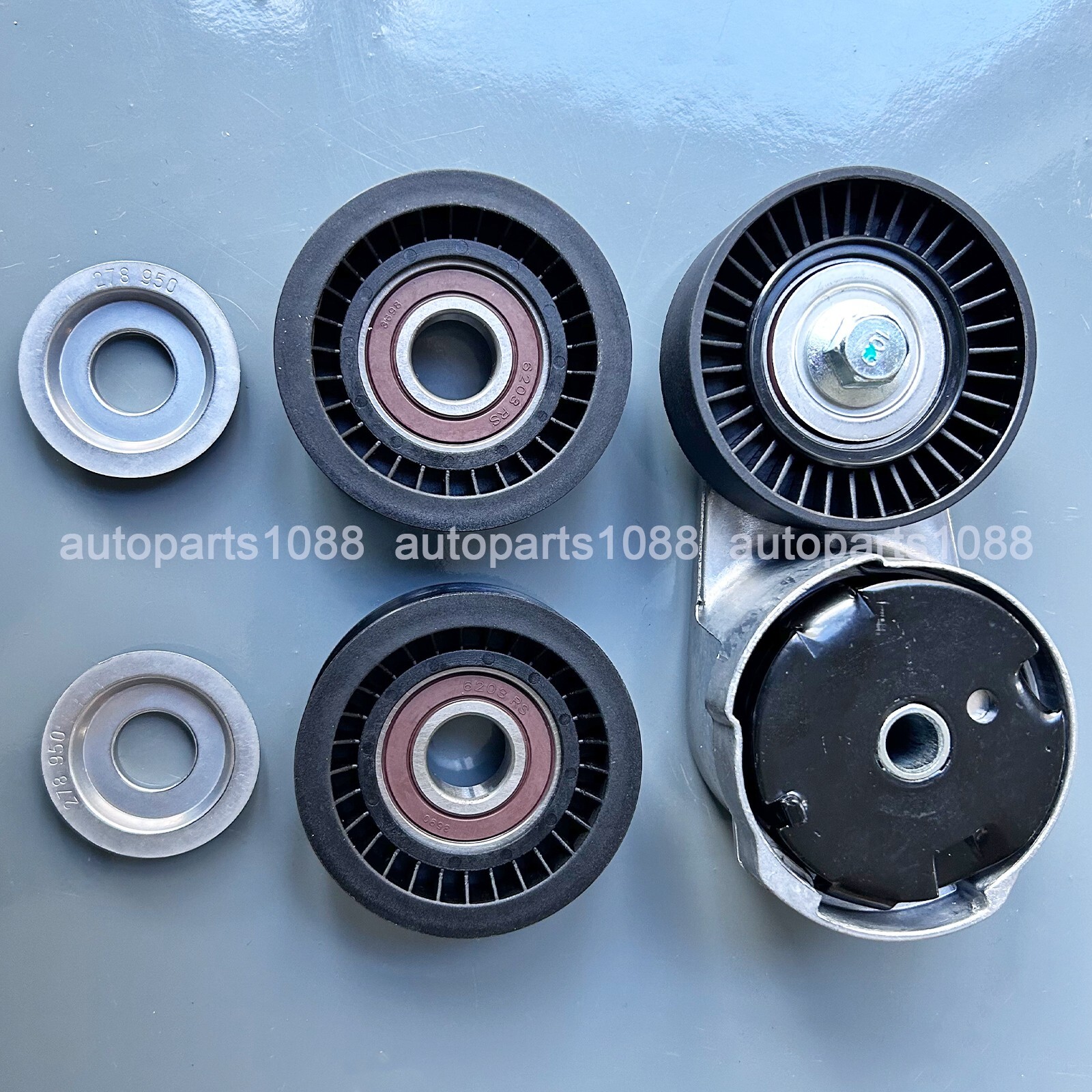 Maserati Ghibli 2017-2020 Belt tensioner pulleys Set