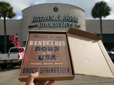 Renegades: Born in the USA(Deluxe Signed Edition) Obama and Springsteen IN HAND