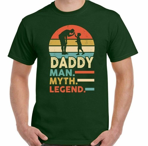 Papà The Man Mito Legend, Father's Day Giorno T-Shirt Idea Regalo Bambini - Picture 22 of 24