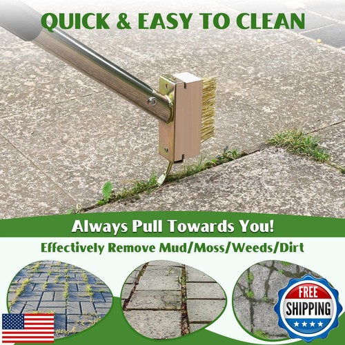 Crack Weeder, Manual Crevice Weeding Tool, Moss Weed Remover Puller Tool Grou - Picture 5 of 5