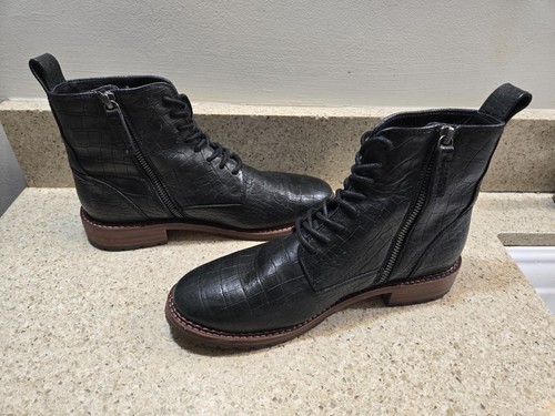 Johnston & Murphy Damenstiefel mit Reißverschluss Art.-Nr. 78-51505 Größe 8M schwarz UVP 178 $ - Bild 7 von 13