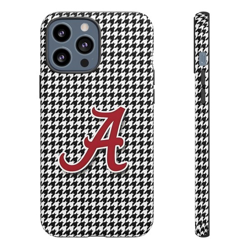 Alabama Houndstooth Phone Case, Tough Cases, College Fan Gear, Gift for - Picture 106 of 265