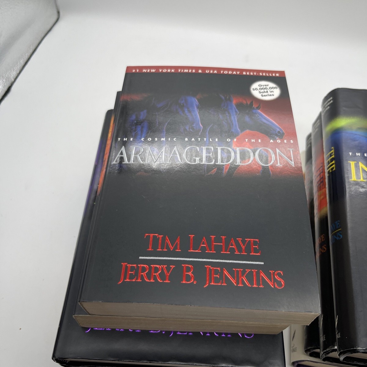 Left Behind Series Set Lot 9 HBDJ Paperback Tim LaHaye Jerry