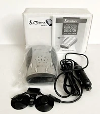 Refurbished Cobra ESD 9210 10 band 360° Laser Radar Detector VG-2 Alert