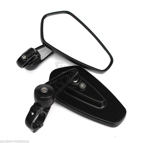 Universal 7/8" Handle Bar End Rearview Side Mirrors For Kawasaki Vulcan S650 - Picture 12 of 12