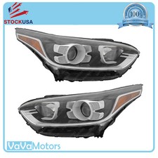 Fits 2019 2020 2021 Kia Forte Sedan Headlight Assembly w/ LED DRL Left Right 2pc