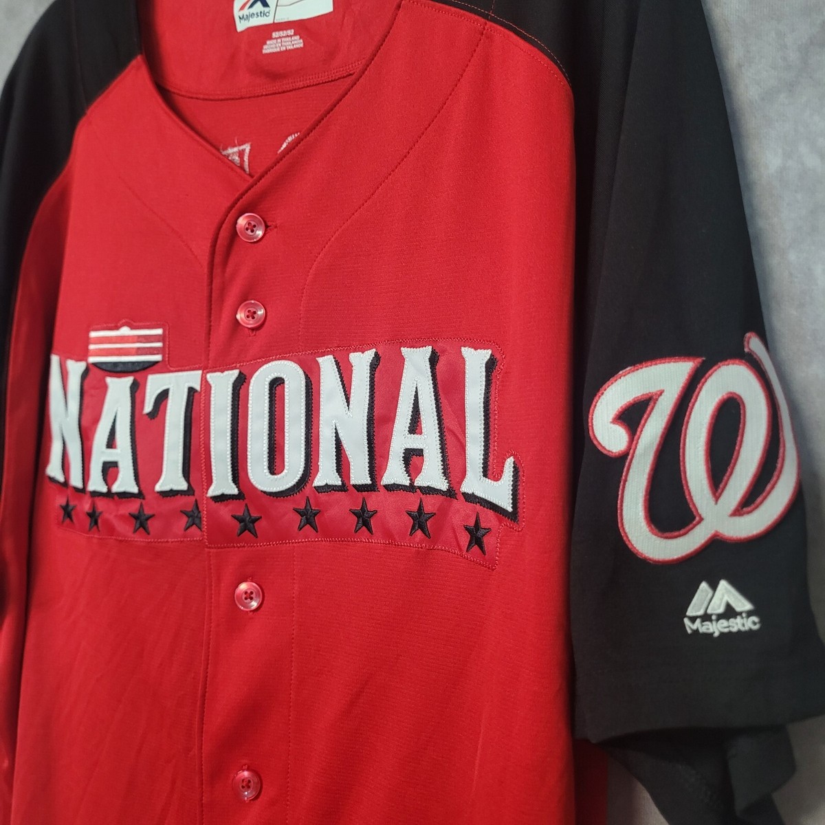 2015 Majestic Authentic Bryce Harper 34 National All Star