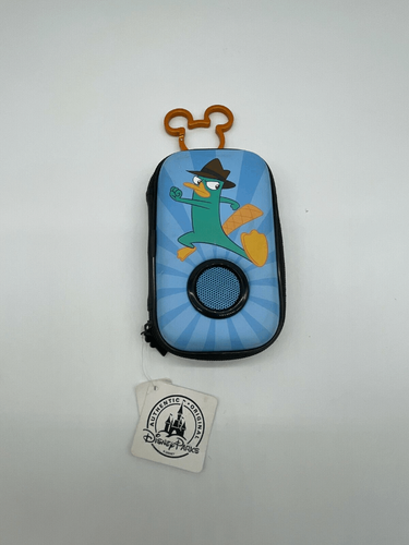 Funda para altavoces Disney Perry el ornitorrinco para jugador 3,5 mm conector clip de seguridad NUEVA - Imagen 8 de 10