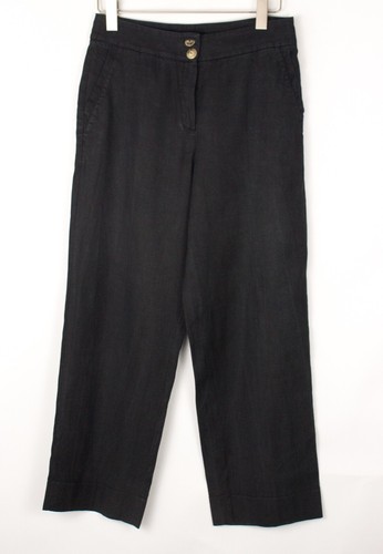 MASSIMO DUTTI Women Straight Leg Linen 
