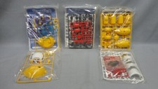 CUBIX ROBOTS FOR EVERYONE Plastic Kit Model Figures Lot of 3 Complete