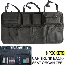Car Organizer Seat Back Storage Bag Multi Pocket Holder Rear Trunk Hanger