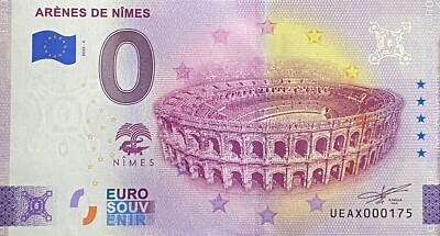 Billet Souvenir 0 Euro Italie Football 2024 - Numéro Au Choix - Neuf
