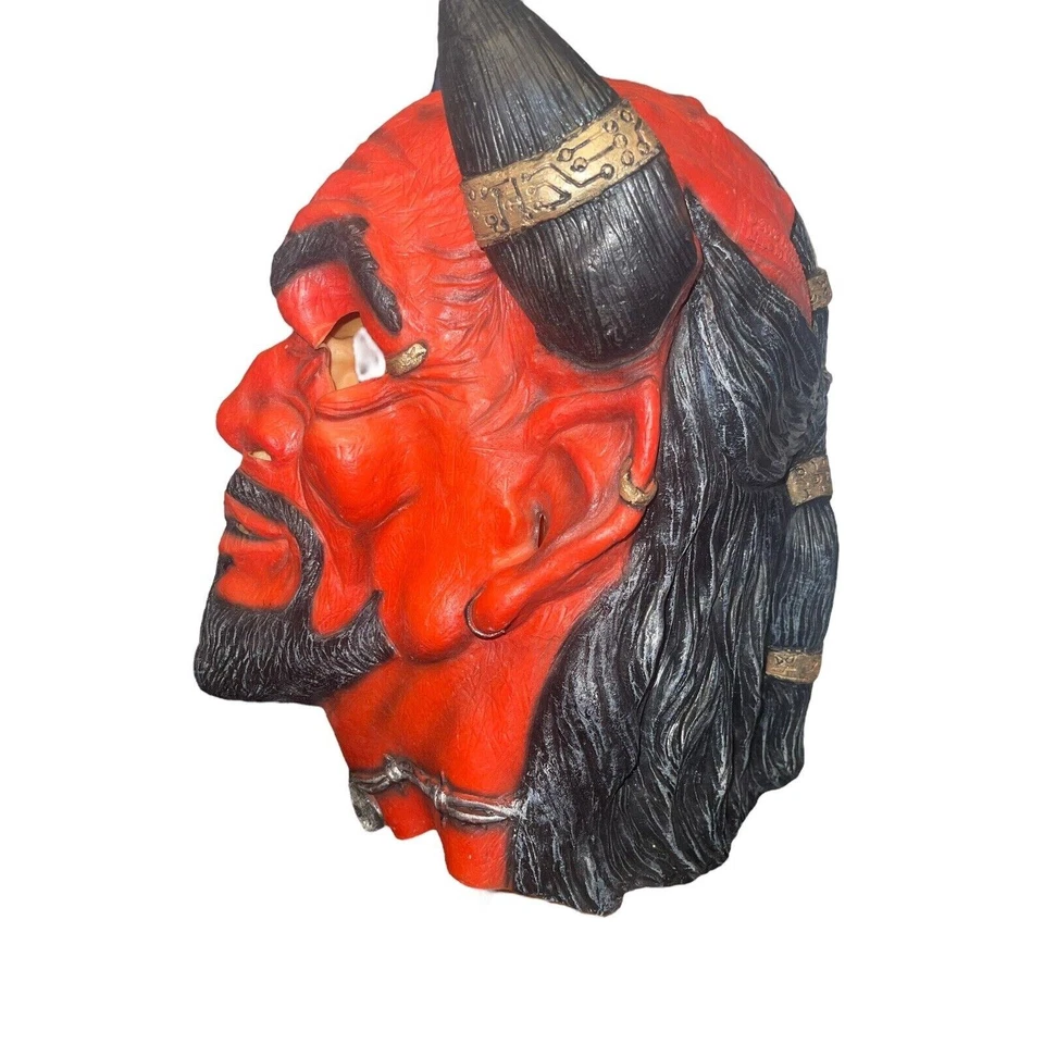 Unholy Overlord Face Mask Illusions Devil Fancy Dress Up Halloween Costume - Image 4 of 4