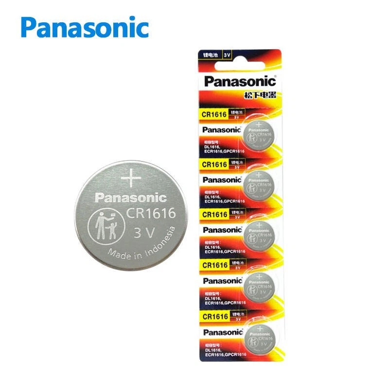 CR2032 CR1616 CR1632 CR2025 CR2430  CR1620 Lithium Battery 3V Panasonic - image 2 of 4