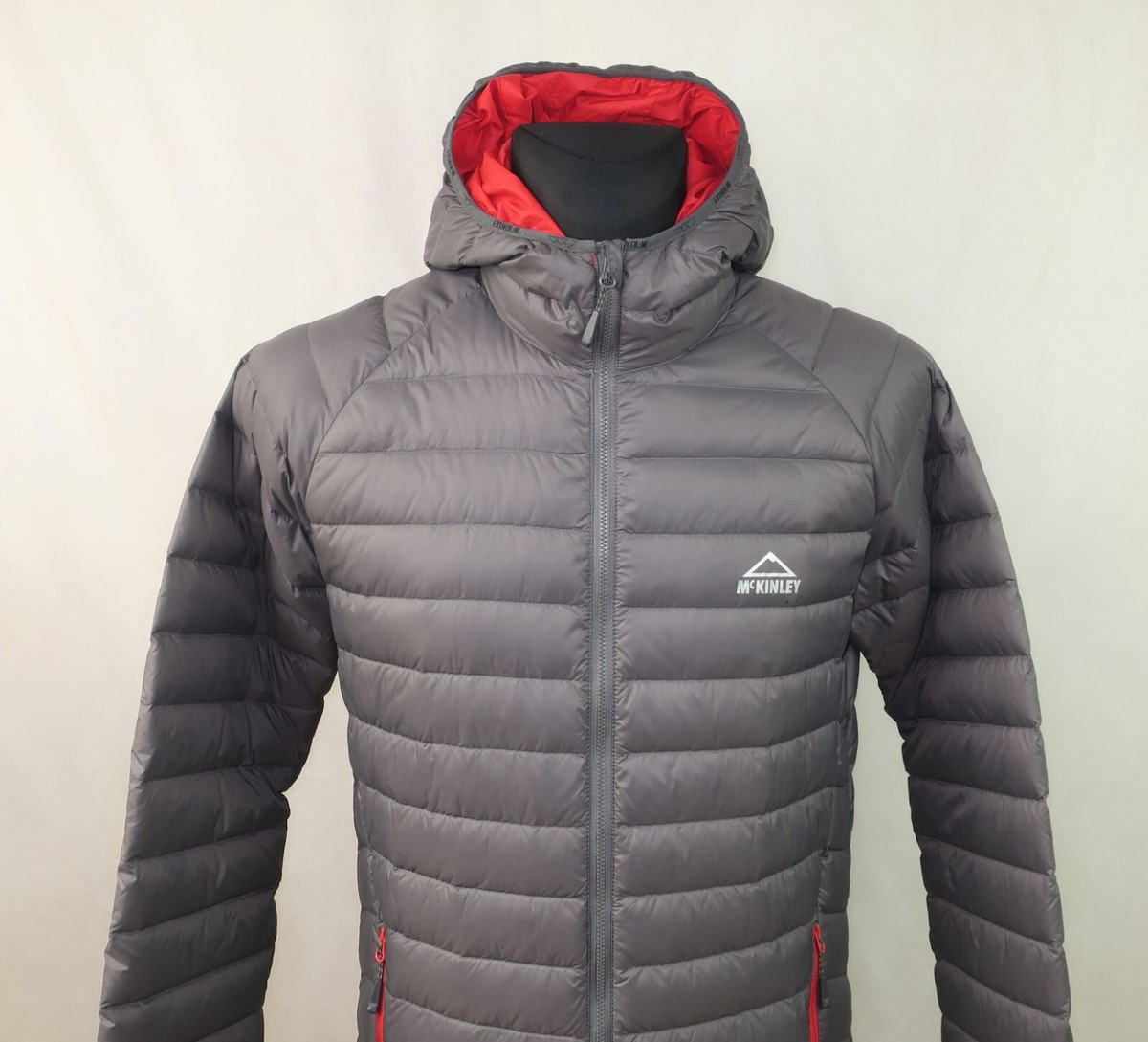 MCKINLEY MENS HOODED DOWN FEATHER JACKET PATOS UX size S | eBay