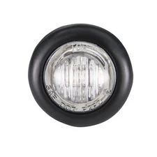 RecPro 3/4in White LED Interior Round Accent Light IP65 Recessed Boat RV