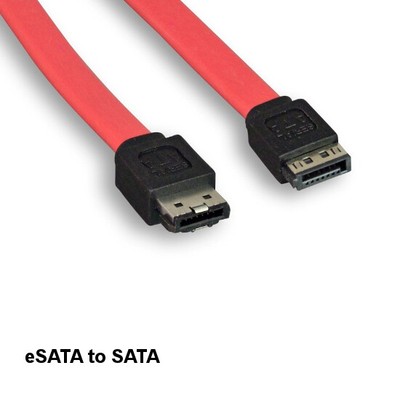 Kentek 3 Feet Esata To Sata Cord 180 Connector For Pc External To Internal Hdd Ebay
