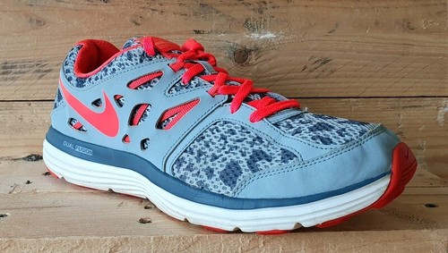 Nike Dual Fusion Lite Low Mesh Sneaker 599560-402 Coral/Grey UK8/US10,5/EU42,5 - Bild 3 von 12