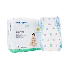 MCK-Unisex Baby Diaper McKesson Size 3 Disposable Heavy Absorbency