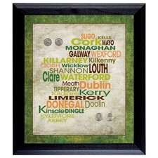 NEW American Coin Treasures Luck of the Irish Wall Frame with Coins 12808