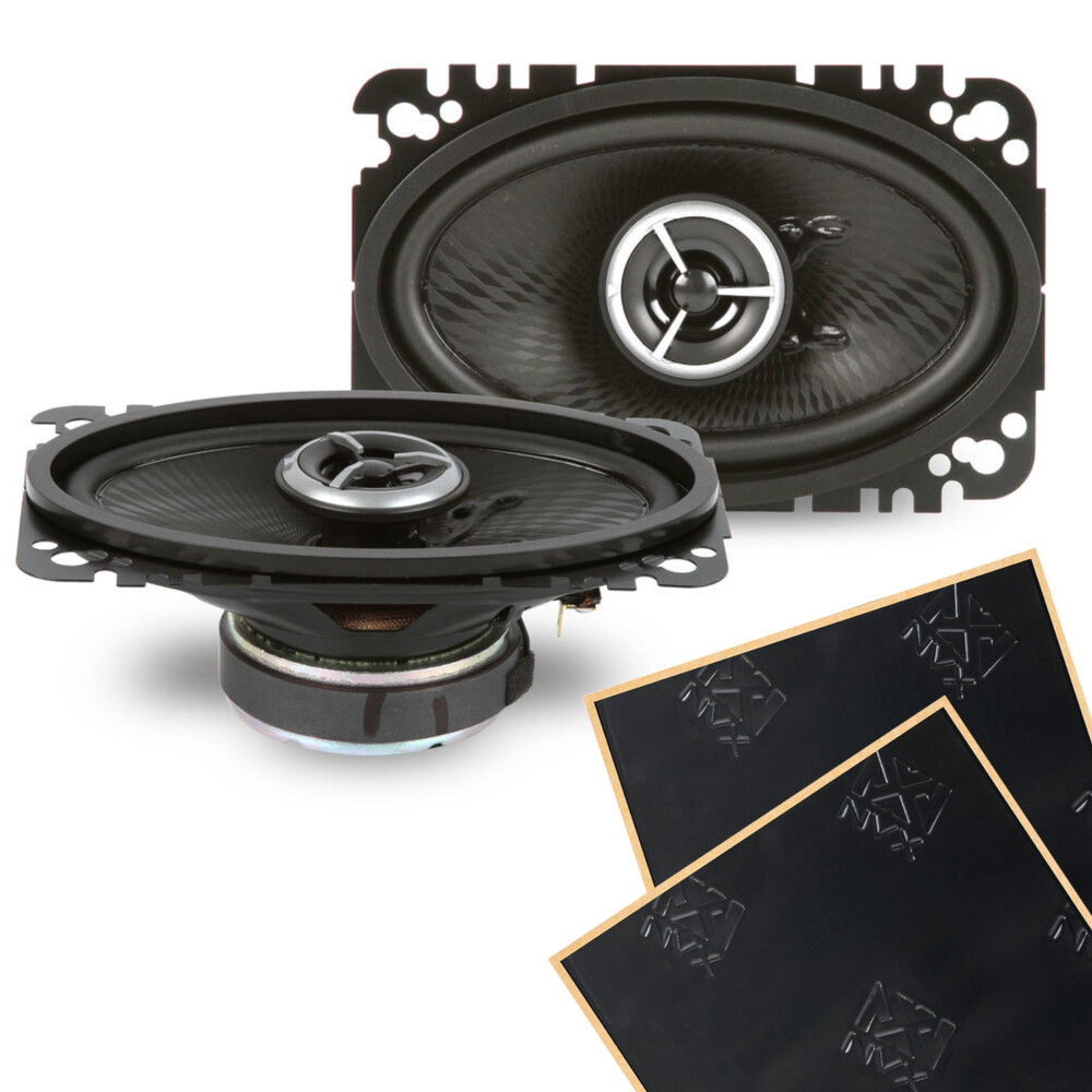 Kenwood eXcelon KFC-X463C 4x6 2-полосных автомобильных колонок на 3 Ом с функцией демпфирования звука 2039000₽