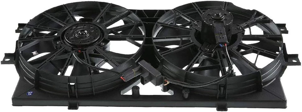 Ventilador de radiador y condensador para Chrysler Concorde 1993-97 / New Yorker 1994-96 Foto 3 de 4