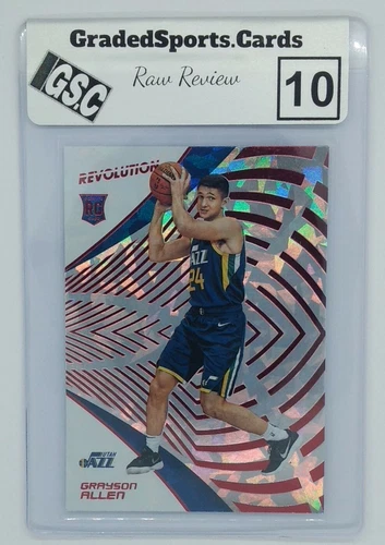 2018 Panini Revolution New Year Grayson Allen RC #107, Raw Review GSC Graded 10