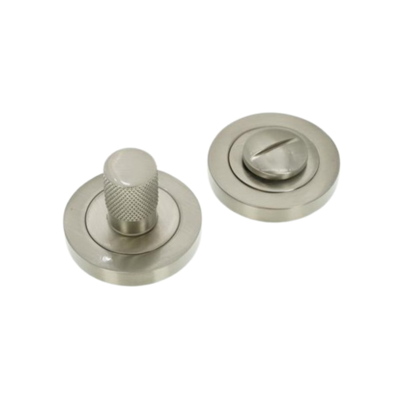Thumb Turn and Release Knurled Bathroom Privacy WC Toilet Door Lock