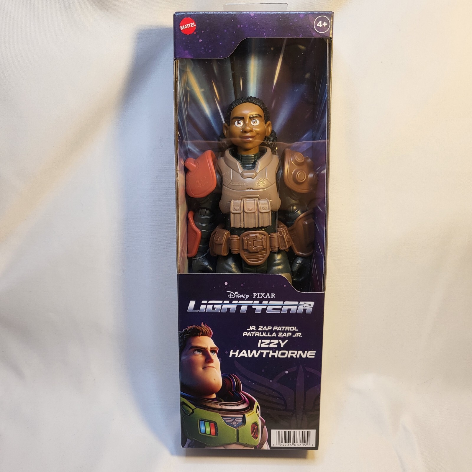 New Disney Pixar Lightyear 10"" Jr Zap Patrol Izzy Hawthorne Figure