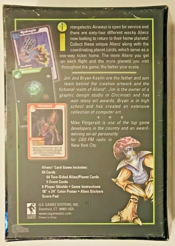 ALIENZ CARD GAME with imperfect box - Picture 3 of 3