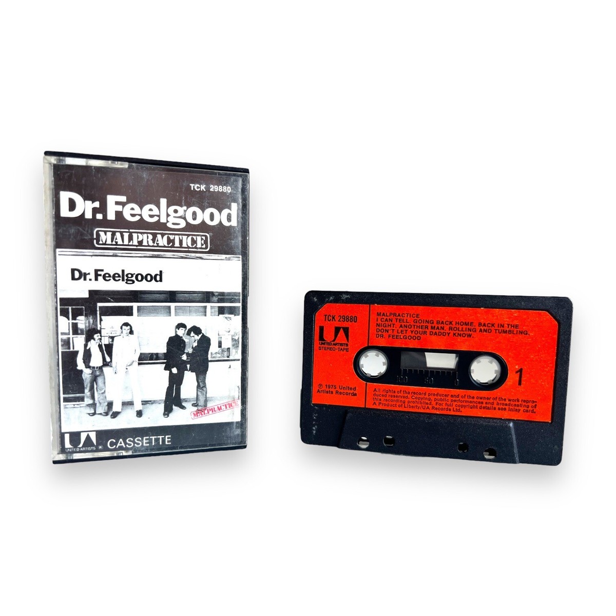 Dr Feelgood Malpractice 1975 Cassette Tape Album TCK 29880 | eBay UK