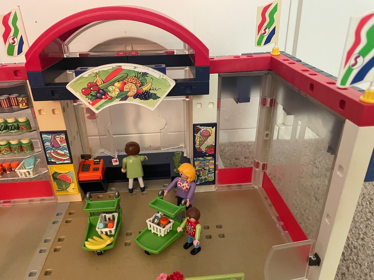 Playmobil 3200 Supermarket Grocery Store Play Set | eBay