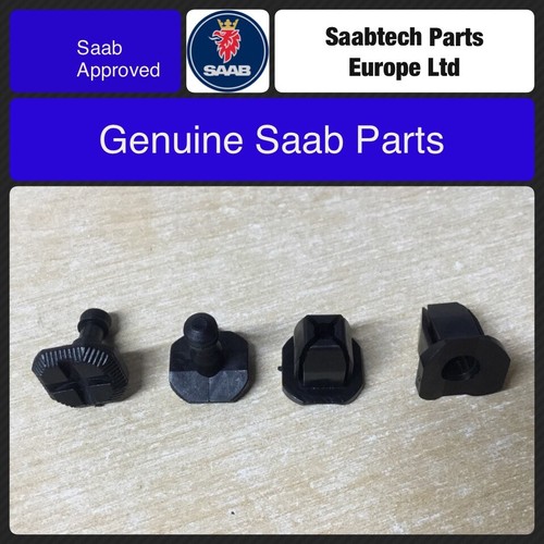 Pair Of Genuine Saab 93 Battery Cover Clip Rivets, 20032012 12792092