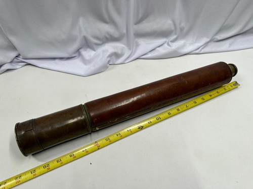 SINGLE-DRAW TELESCOPE 19th Century - Picture 8 of 8