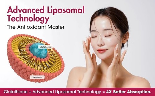 Liver Detox Support: 6SKINS® Liposomal Glutathione 510mg with 4X Absorption - Picture 15 of 15