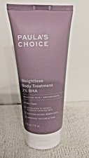 Paula's Choice Weightless Body Treatment 2 BHA Salicylic Acid Antioxidants 7 oz