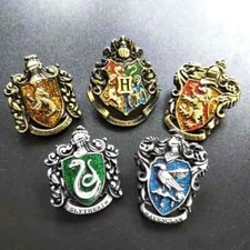 Pin Gryfindor Slytherin Ravenclaw - Enchufe Metal Pin Harry Potter Broche