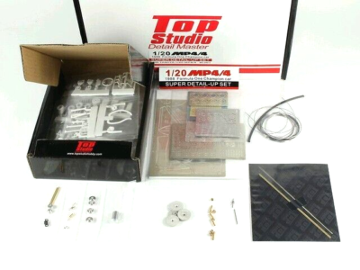 自動車 TOP STUDIO 1/20 MP4/4 SUPER DETAL-UP SET Top Studio 1/20 McLaren MP4/4 Super Detail-up Set Item # MD29011