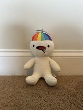 James the Odd 1's Out Baby Plush 10  Rainbow Propeller Hat