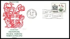 Canada FDC - 1966 - Floral Emblems - Newfoundland, Scott # 427 Ginn Cachet
