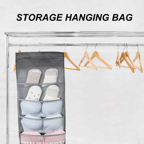 Hängeschrank-Organizer Mehrschichtiger Hängender Kleiderschrank Zum Aufhängen - Bild 2 von 12