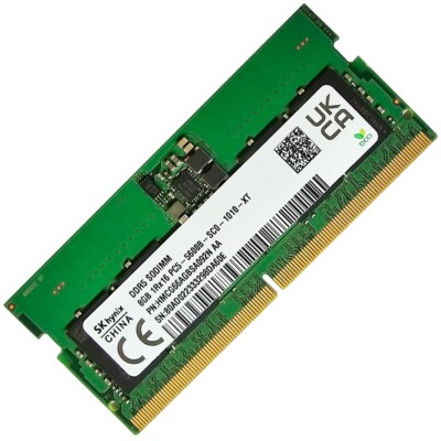 New SK Hynix 8GB (1x8GB) Laptop Memory RAM 5600Mhz DDR5 -5600B Non