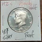 1970 S Kennedy Half Dollar - 40% Silver