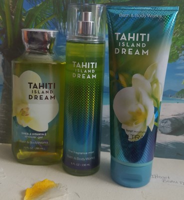 Bath And Body Works Tahiti Island Dream Shower Gel Body Cream Fragrance Mist 667537485122 Ebay