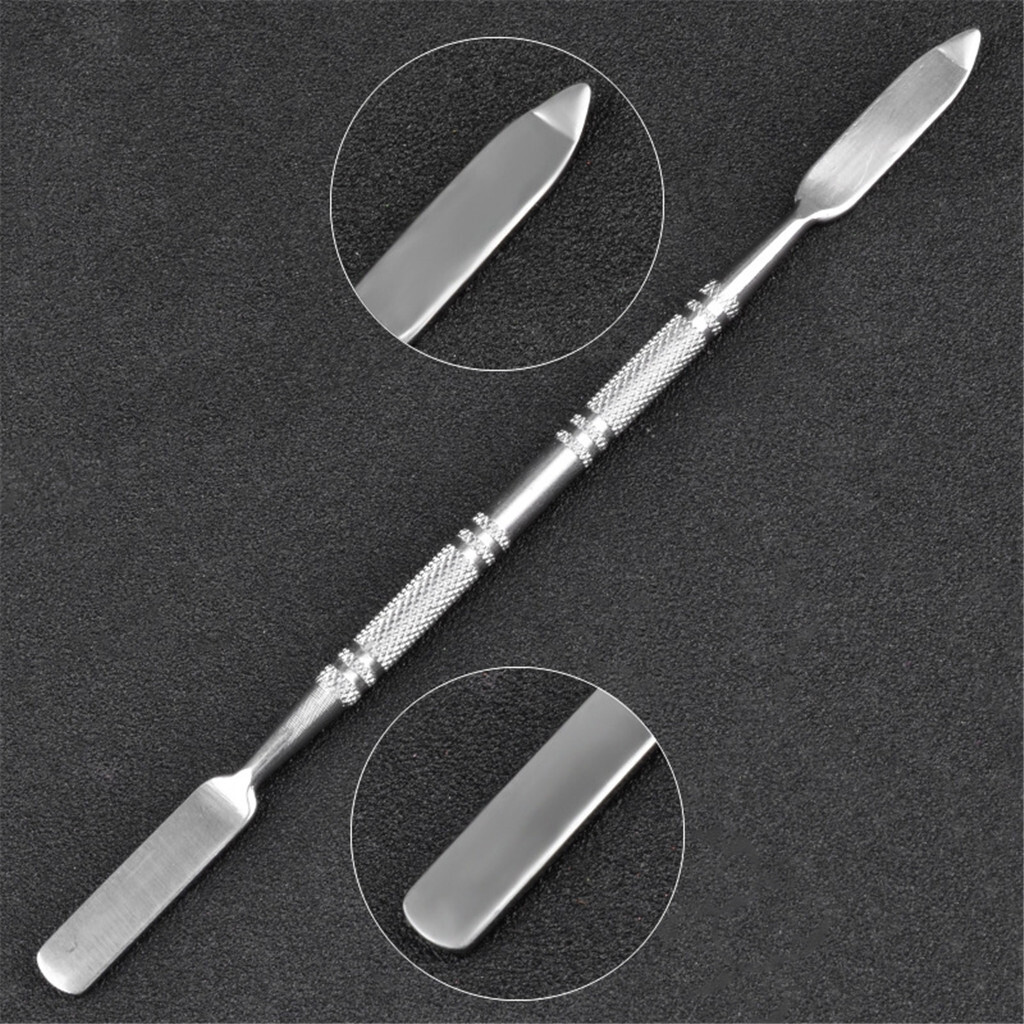 Gelspatel Doppel-Spatel Aus Edelstahl – Für Salben, Cremes & Make-up