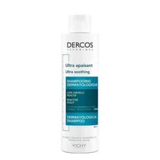 Vichy Dercos Ultra Soothing, Panthenol, Vitamin Shampoo Normal - Oily Hair 200ml