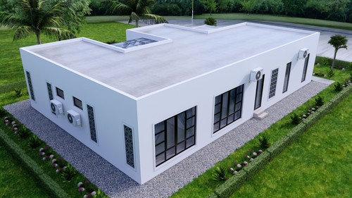 40x59 Feet House Plans 12x8 Meter 3 Beds 3 Baths Terrace Roof PDF (A4 Hard Copy) - Picture 13 of 13