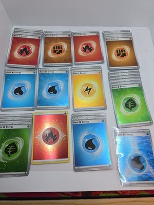 Pokemon TCG Energy Holo Lot 44 Cards Multiple Sets